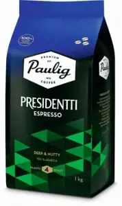 Kavos pupelės PAULIG PRESIDENTTI Espresso, 1 kg