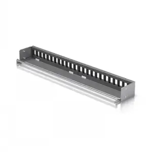 UBIQUITI 24-PORT BLANK KEYSTONE PATCH PANEL. STANDALONE INSERT THAT CAN BE EASILY INSTALLED INTO AN EXISTING NETWORK EQUIPMENT RACK TO CREATE A CLEAN, UNIFORM AESTHETIC