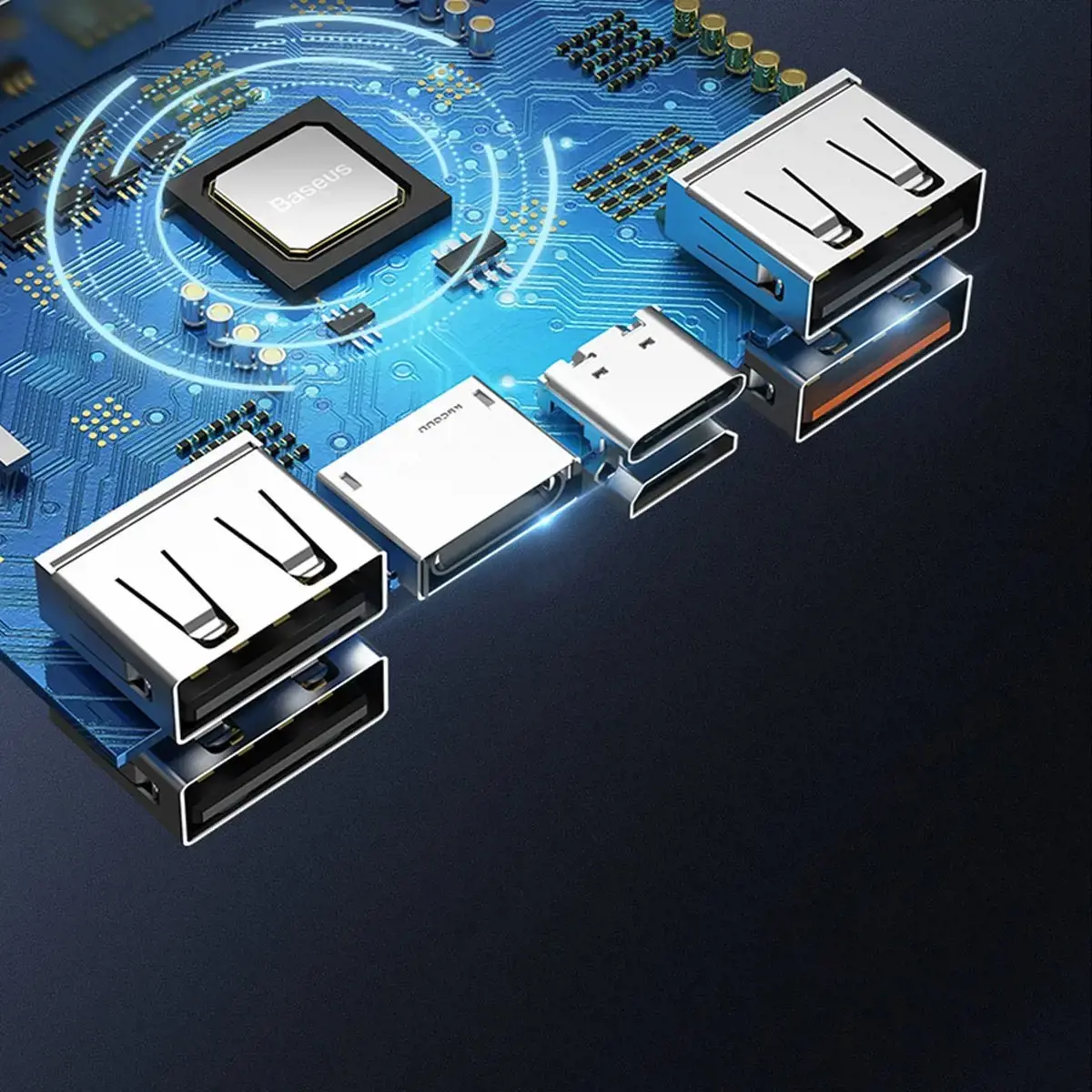 Baseus Amblight power bank 65W 30000mAh Overseas Edition white (PPLG000102)