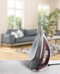 "Tefal Smart Protect Plus FV6870", sausas ir garų lygintuvas, "Durilium AirGlide" padas, 2 m, 260 g/min, raudonas, 40 g/min