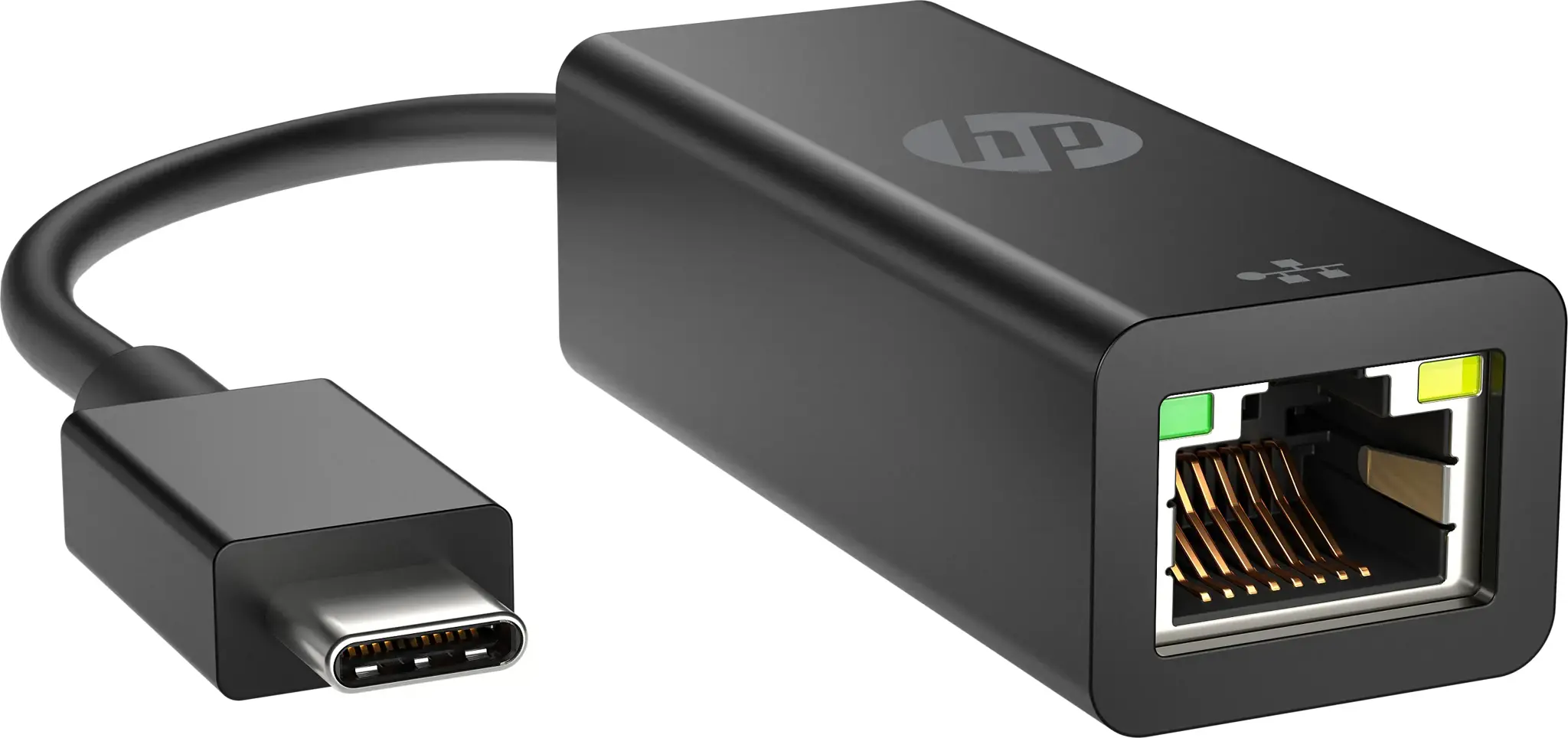 HP USB-C - RJ45 adapteris G2, USB Type-C, RJ-45, juodas, "Home", "Windows 10", "Windows 11", 180 mm