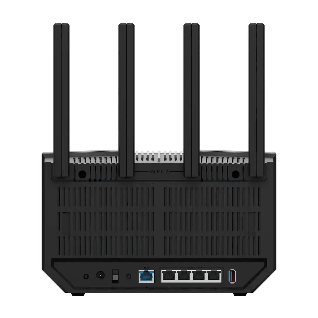 Tri-band WiFi 7 Router | RT-BE92U BE9700 | 802.11be | 5764 Mbit/s | 2500 Mbit/s | Ethernet LAN (RJ-45) ports 5 | Mesh Support Yes | MU-MiMO Yes | 4G/5G | Antenna type External antenna | 1