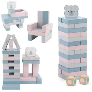 Viga medinis Jenga žaidimas PolarB