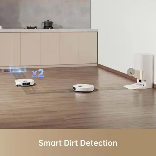 Dulkių siurblys-robotas Dreame 6976233676128, Balta