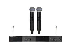 Shure SLXD24DE/B58-G59 - dual digital wireless system with two transmitters/handheld microphones (4…