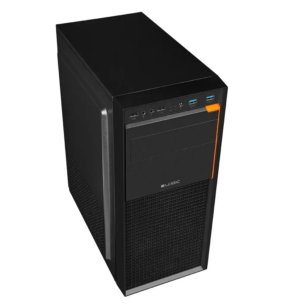 LOGIC CASE J23 USB 3.0 X 2 JUODOS SPALVOS