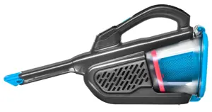 "Black & Decker" BHHV320J rankinis dulkių siurblys Mėlynas, titano spalvos, be maišelio