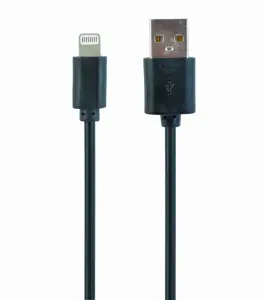 GEMBIRD CC-USB2-AMLM-1M Gembird USB duomenų sinchronizavimo ir įkrovimo 8 kontaktų kabelis, 1 m, ju…