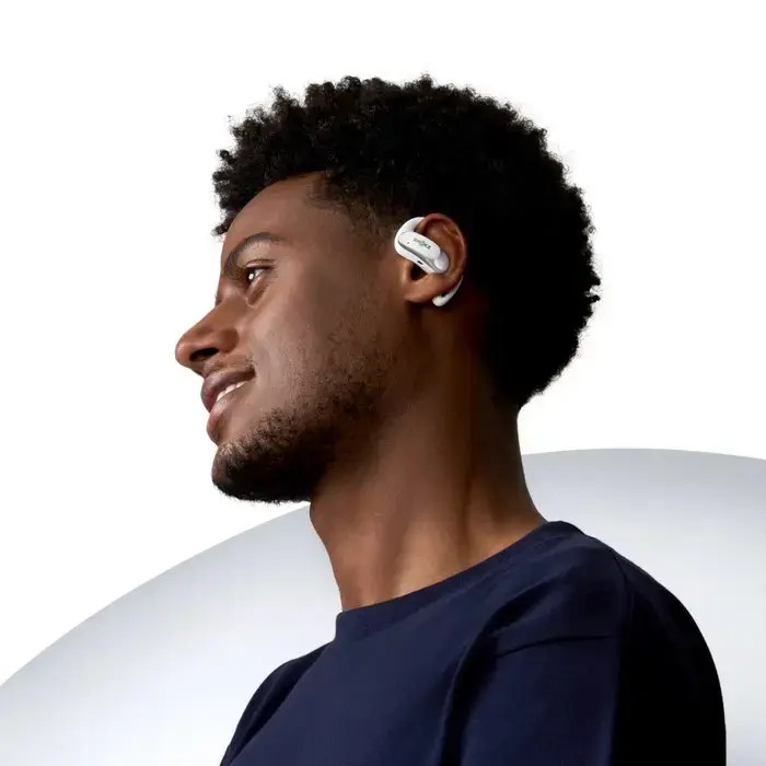 SHOKZ OpenFit Air, weiss, Wireless, Calls/Music/Sport/Everyday, 50 - 16000 Hz, Headset, White