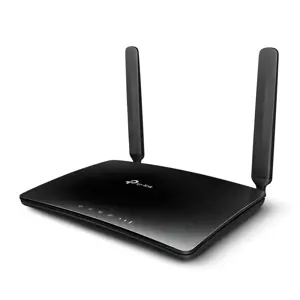 TP-Link TL-MR150, "Wi-Fi 4" (802.11n), vienos juostos (2,4 GHz), Ethernet LAN, 3G, juodas, stalinis maršrutizatorius