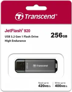 TRANSCEND JetFlash 920 USB 256GB USB3.2 rašiklinis diskas TLC High Speed
