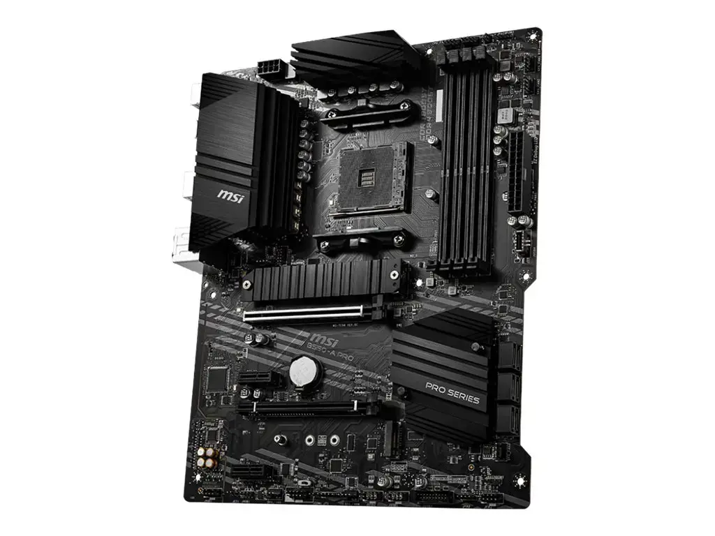 MSI B550-A PRO, AMD, "Socket AM4", 3 kartos "AMD Ryzen™ 3", 3 kartos "AMD Ryzen 5", 3 kartos "AMD Ryzen™ 7", 3 kartos..., DDR4-SDRAM, 128 GB, DIMM