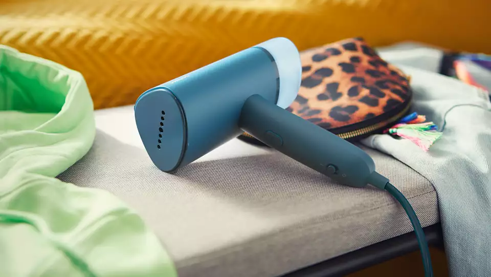 "Philips" 3000 serijos STH3000/20 garų valytuvas Nešiojamasis garų valytuvas 0,1 l 1000 W mėlynas