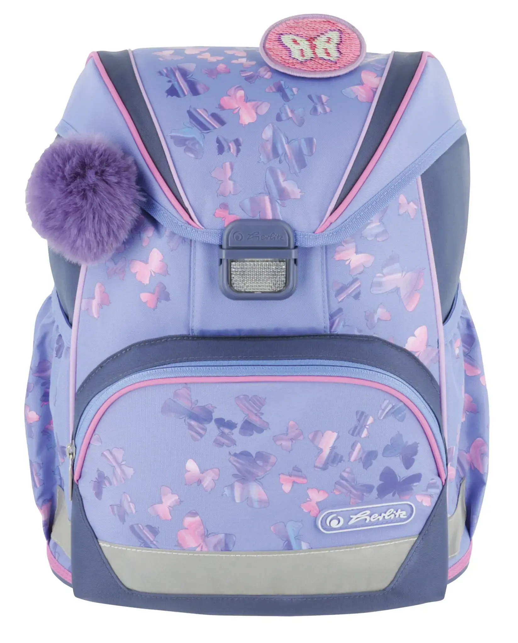 Forminė kuprinė Herlitz UltraLight Butterflay Par, 36 x 28 x 21 cm