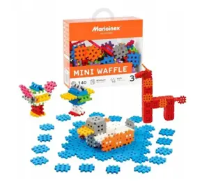 MARIOINEX Mini Waffle Building Blocks, 140 pieces