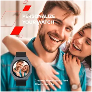 CANYON Otto SW-86, išmanusis laikrodis Realtek 8762DK LCD 1.3'' LTPS 360X360px, G+F 1+gesture 192KB ličio jonų polimero baterija 3.7v 280mAh, ginklo aliuminio lydinio korpuso vidurinis rėmas + plastikinis apatinis korpusas + šiltas raudonas silikoninis dirželis + ginklo dirželio sagtis. šeimininkas: 45,4 * 42,4 * 9,6 mm.