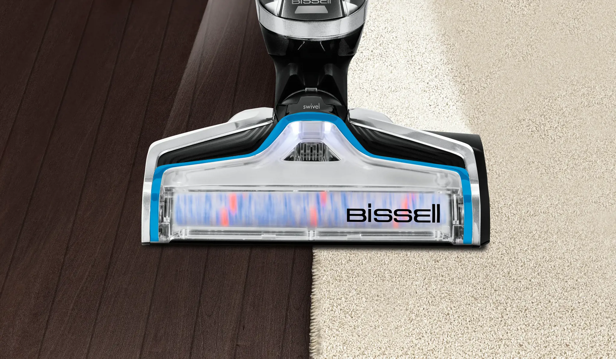 "Bissell CrossWave Pet Pro" be maišelio 2225N juodas, mėlynas, sidabrinis 0,62 L 560 W