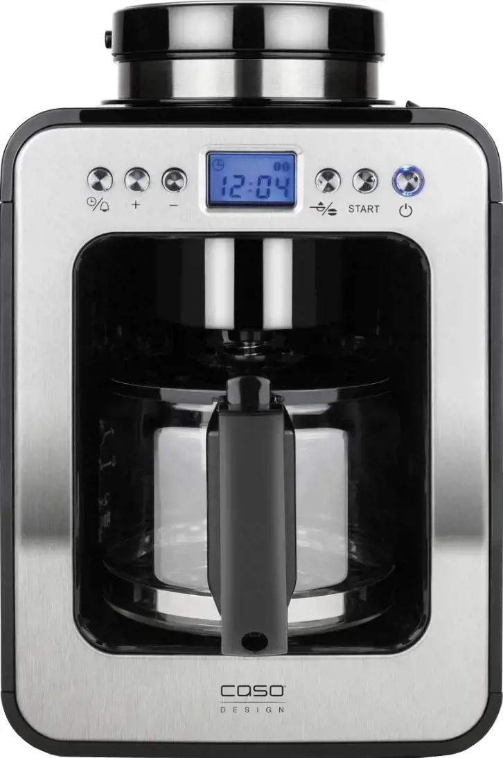 Kavos aparatas Caso 01848, 0,6 litrai, Juoda, Automatinis