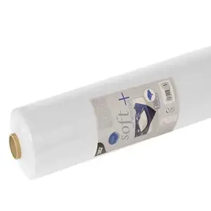 Staltiesė SOFT, balta, vienkartinė, rulone, 118 cm x L 25 m, vnt