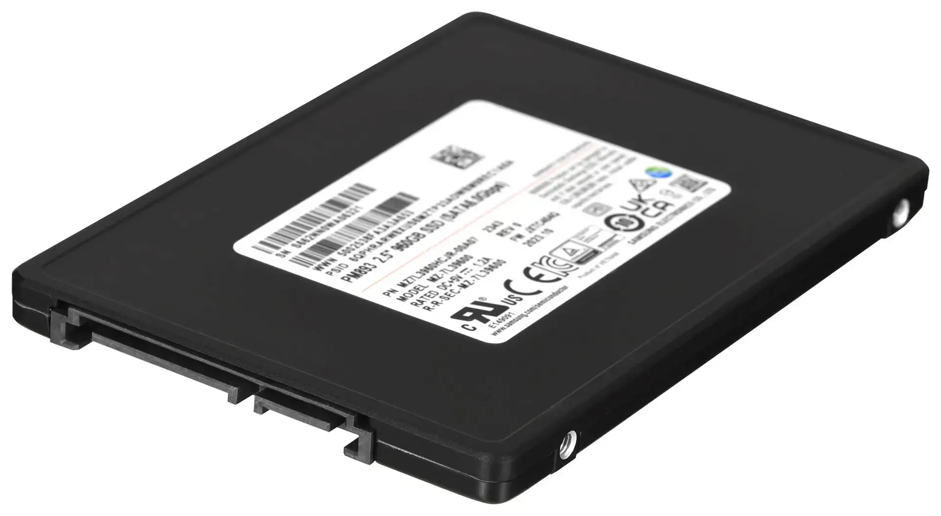 SSD diskas Samsung PM893 960 GB, 2.5", Serial ATA III