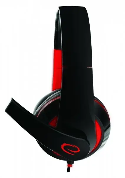 "ESPERANZA" STEREO AUSINĖS SU MIKROFONU ŽAIDĖJAMS "CONDOR RED