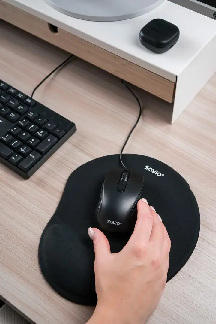 Savio KB-01 keyboard Home/Office USB QWERTY US English Black