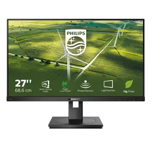 Monitorius PHILIPS 272B1G/00 27inch 1920x1080 IPS Flat H/A 150 MM Pivot ECO FRIENDLY SUPER ENERGY EFFICIENT DESIGN USB HUB SPEAKERS