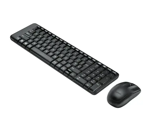 LOGITECH MK220 belaidžio ryšio klaviatūra + pelė(JAV)