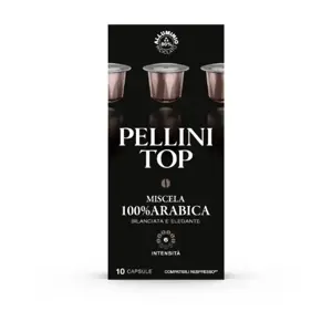 Kavos kapsulės PELLINI Top, 10x5,5g