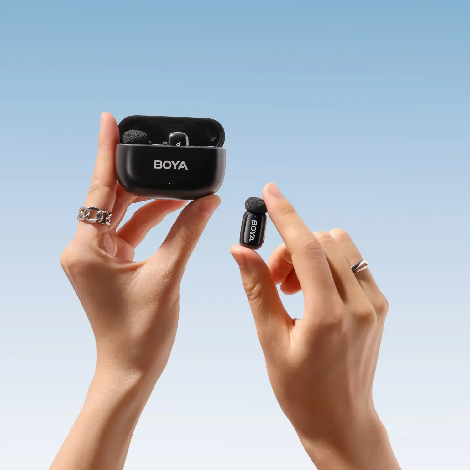 Boya wireless microphone mini-15 Lightning, black