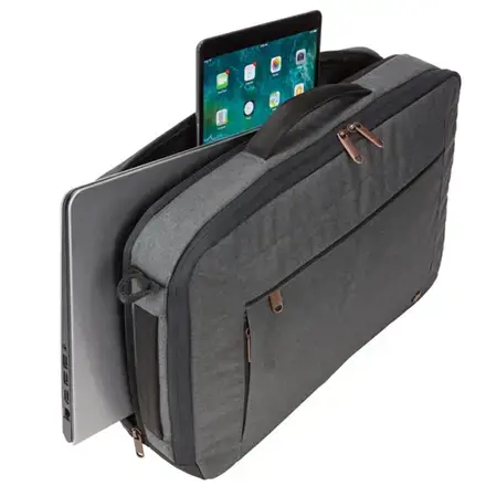 "Case Logic Era ERACV-116 Obsidian", Portfelis, 39,6 cm (15,6"), Diržas per petį, 670 g