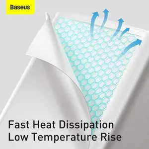 "Baseus GaN2 Lite" greitasis kelioninis įkroviklis USB+C 65W EU White (baltas)