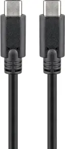 Goobay 67976 USB-C 3.1 generation 1 cable, black, 1m