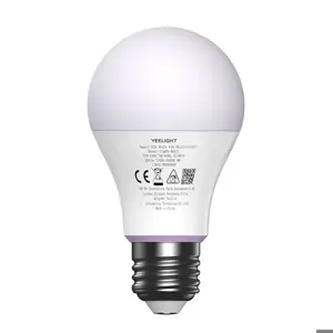 Yeelight LED išmanioji lemputė E27 9W 806lm W4 Lite RGB Multicolor