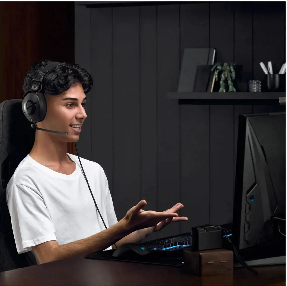 RØDE NTH-100m - profesionalios uždaros ausinės su RØDE NTH-MIC mikrofonu