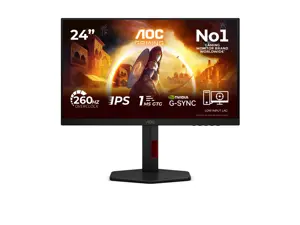 LCD Monitor AOC 23.8 " 1920 x 1080 pixels Full HD Native aspect ratio 16:9 LED Flat 24G4ZR