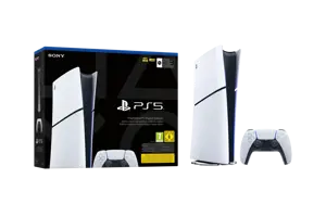 Sony PlayStation 5 (model group - Slim) Digital Edition, PlayStation 5, Black, White, 16384 MB, GDD…