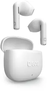 SBS wireless earbuds Go Pods TWS, white