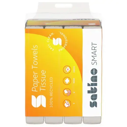 Wepa lapelinis rankšluostinis popierius LPMB2336V - 80%, 2 sl, 336 lapelių V, 24 x 21, 12 vnt