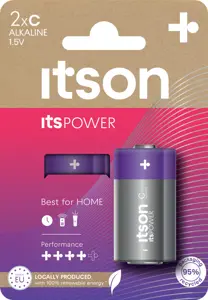 itson itsPOWER baterija šarminė LR14IPO/2CP
