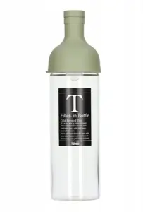 HARIO Cold Brew Tea 750ml Filter Bottle, Muted Green
