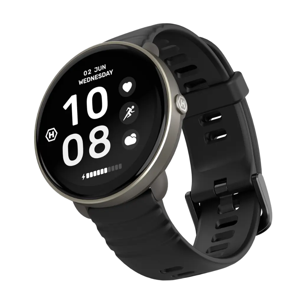 Hammer Ventus | Smart watch | GPS (satellite) | AMOLED | 1.32" | Black