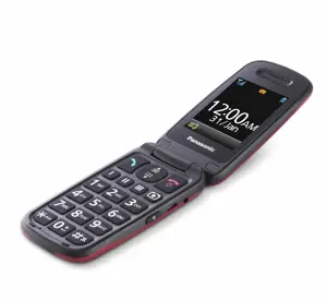 Mobilusis telefonas Panasonic KX-TU446EXR (Nėra LT kalbos), Raudona