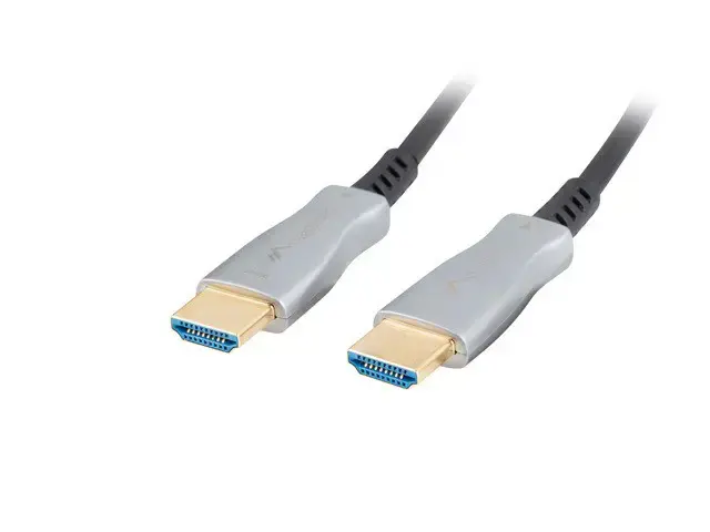 LANBERG HDMI v2.0 M/M kabelis 40 m optinis AOC juodas