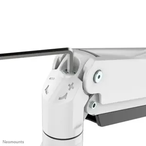 "Neomounts by Newstar" Pasirinkite "Neomounts" monitoriaus laikiklį ant stalo, tvirtinimas per laikiklį, 6 kg, 43,2 cm (17"), 68,6 cm (27"), 100 x 100 mm, baltas