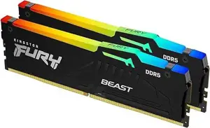 KINGSTON FURY Beast 64GB DIMM DDR5 6000MT/s DDR5 CL36 2 vnt., baltos spalvos EXPO