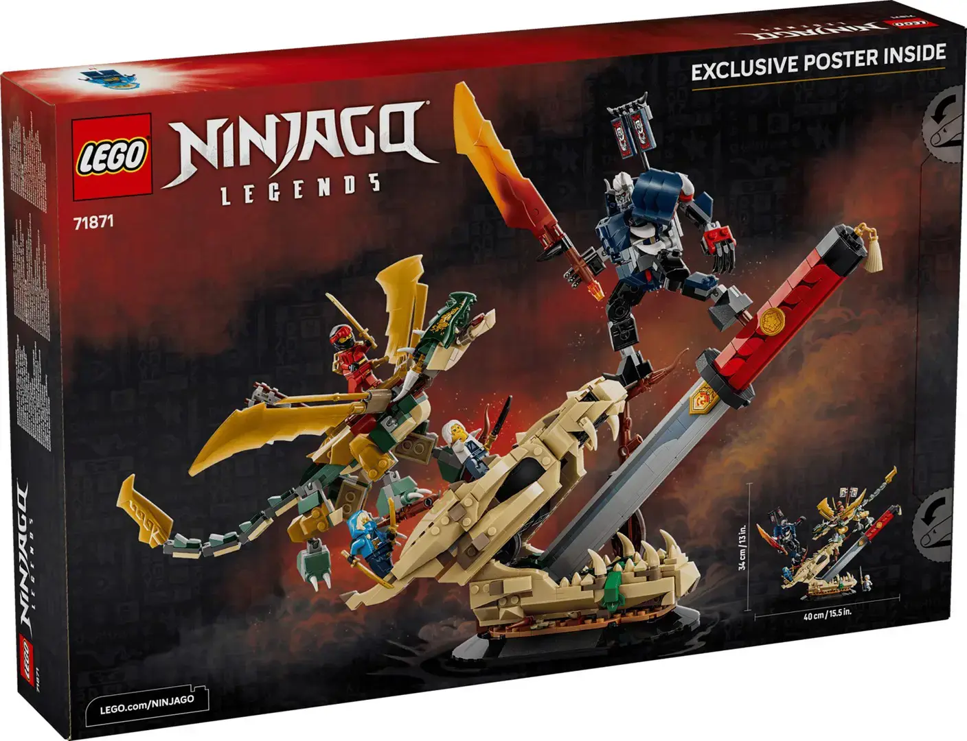 LEGO NINJAGO 71871 Battle at the Dragon's Blade