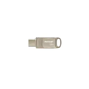 Patriot Memory Tab T560 128GB USB flash drive Dual USB 120MB/s (PS128GT560DS5D) Silver