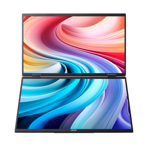 Acer | PD163QBMIUUX PD3 Series | 16 " | IPS | 16:9 | 60 Hz | 8 ms | 2x1920 x 1080 pixels | 250 cd/m² | HDMI ports quantity 1 | Black