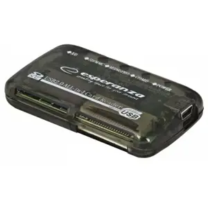 "Esperanza" kortelių skaitytuvas EA117 (išorinis; "Memory Stick Duo", "MicroSD" (per adapterį), MMC…